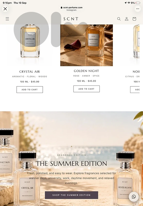 authentic perfume 100ml scent