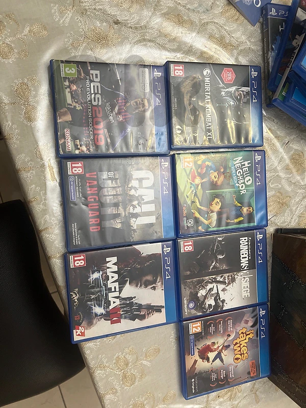 ps4 games used like new each for 8$ and it takes two for 15$