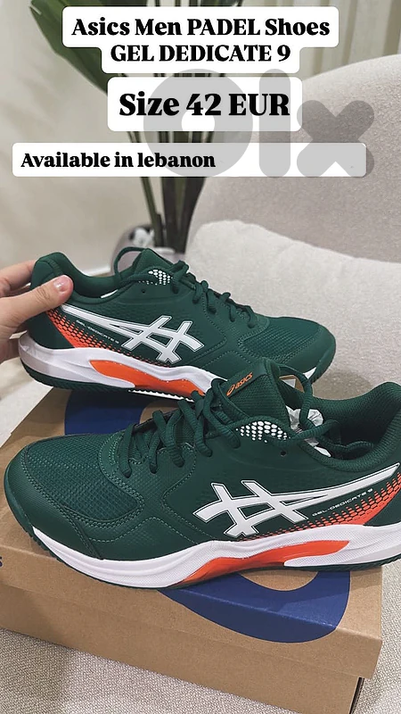 asics gel delicate 9 padel shoes