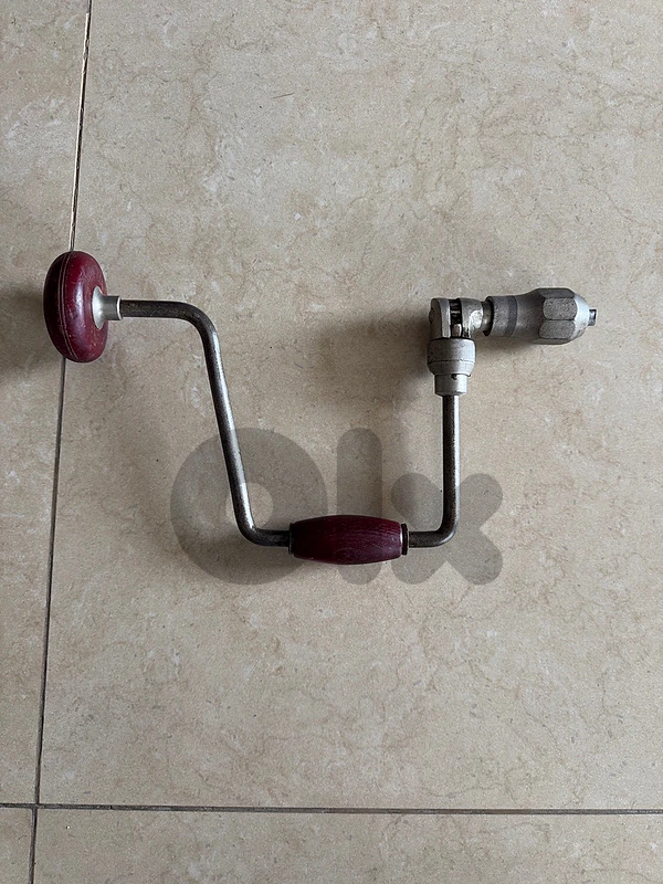 vintage ratcheting hand brace drill