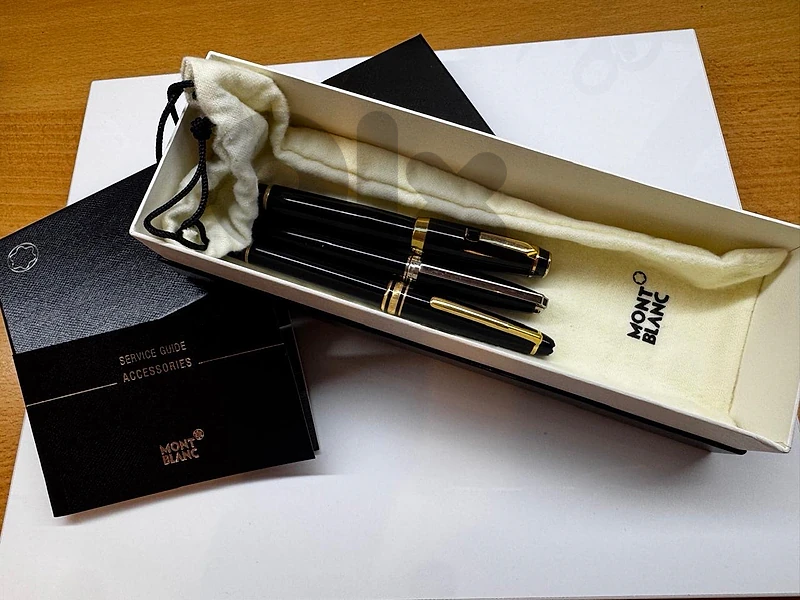 Authentic Montblanc Meisterstück 3-piece Collector set ,new in box
