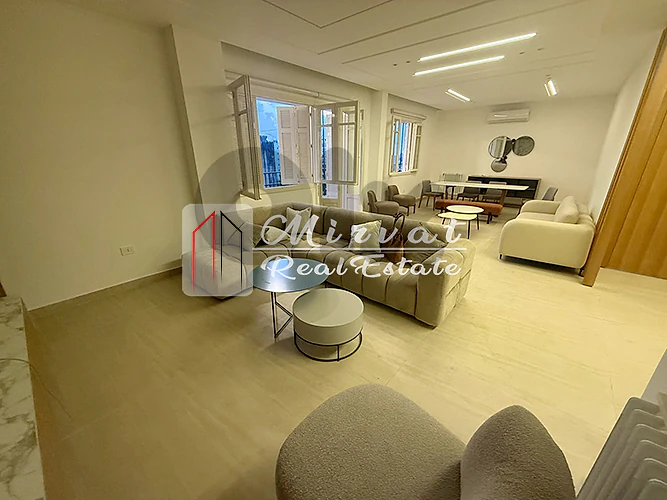 Spacious 220sqm Furnished Apartment | Steps from Sassine Square