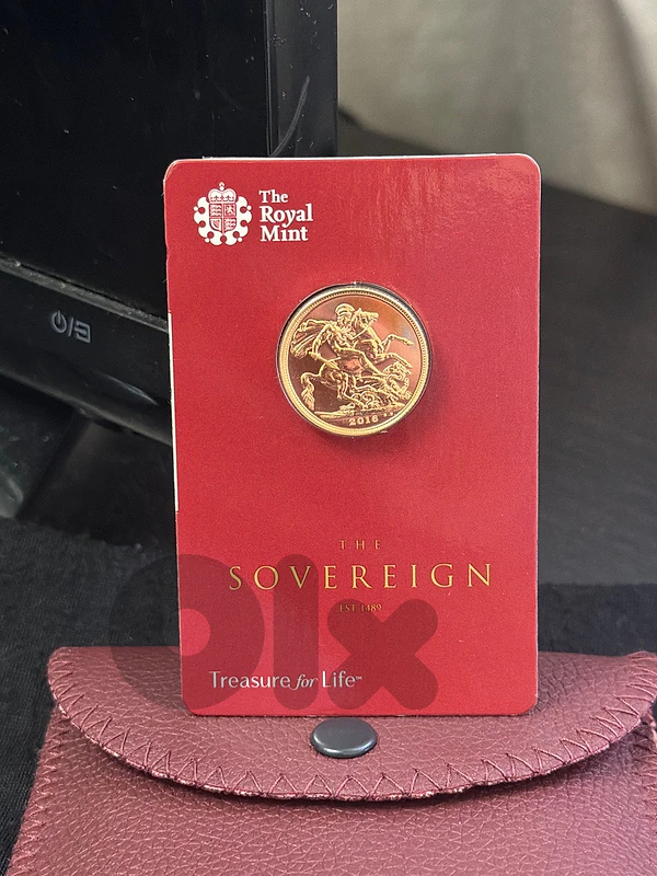 Royal Mint Limited Edition Gold 22 k lira
