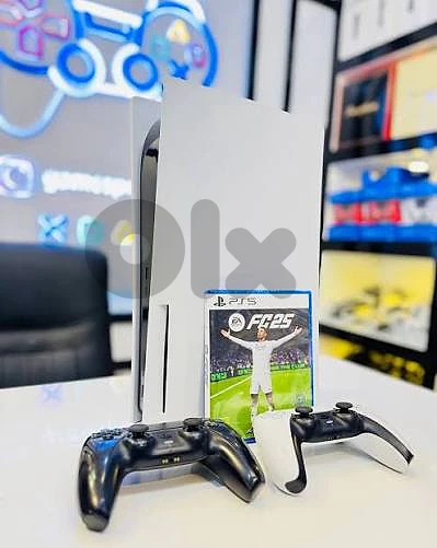 ps5 fat 2 original joystick+ 1 game