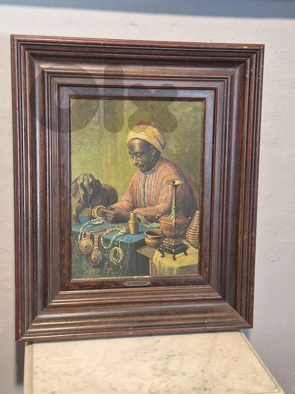 antique european painting