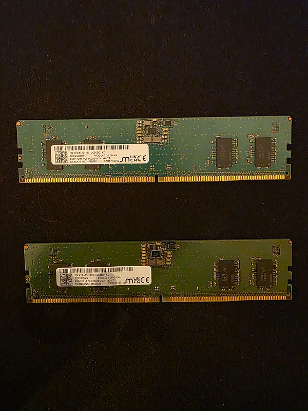 BRAND NEW MICRON PC RAM 8G DDR5 5600MHZ