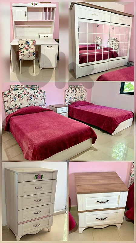 غرفة نوم كاملة للبيع (استقبال)✨