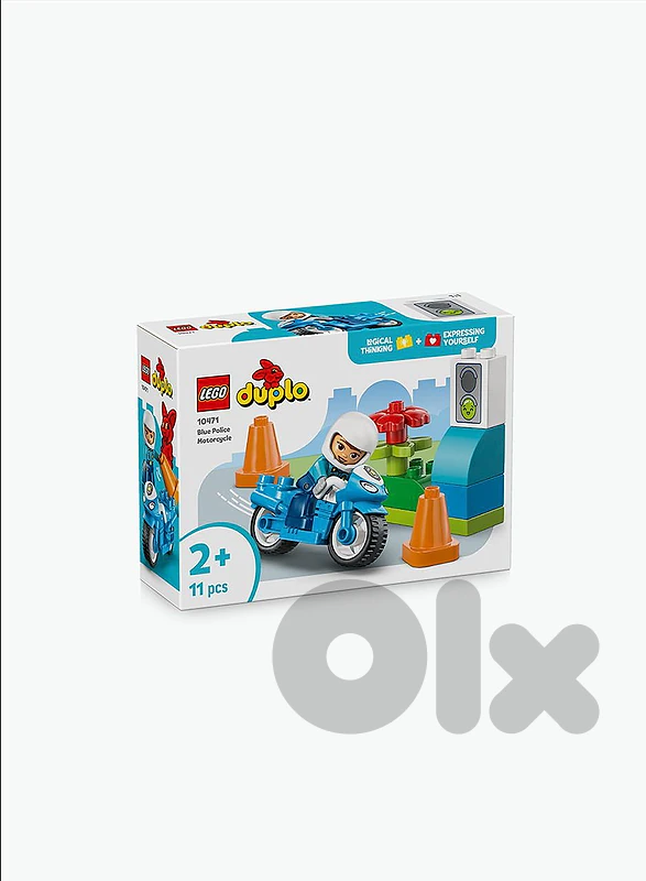 lego duplo blue police