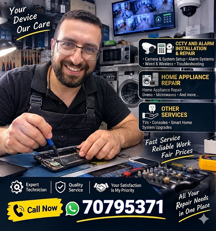 electronic repair and CCTV repair and installation