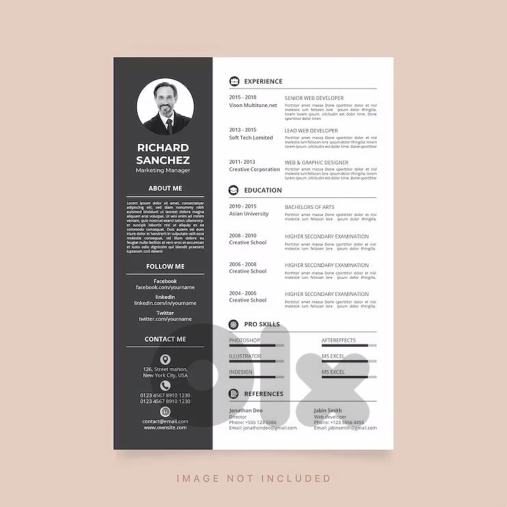Custom CV & résumé with affordable price