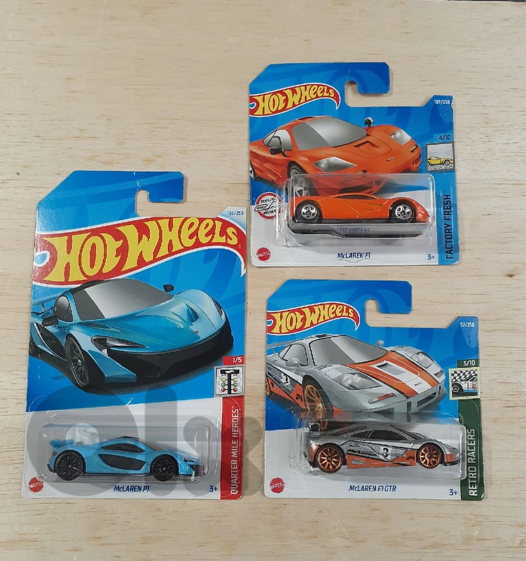 Hot Wheels McLaren diecast car model 1;64