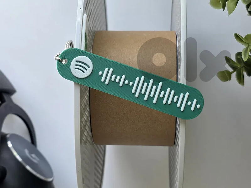 Customizable Spotify Keychain