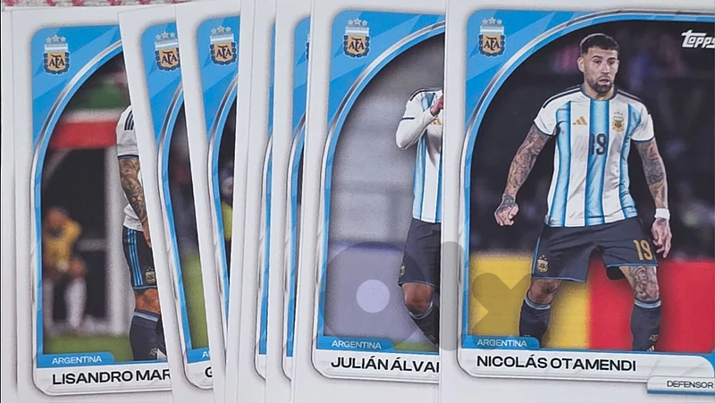 Topps Argentina Base cards(No duplicates)