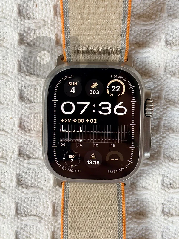 Apple Watch 4 Ultra Titanium/sapphire