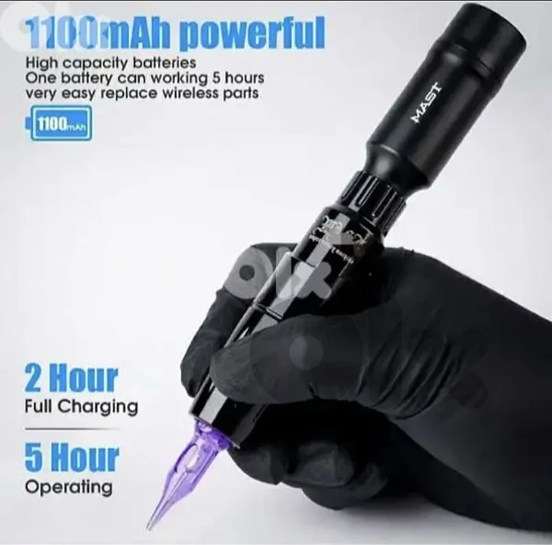 Mast Magi Rotary Pen Machine/MAST Tour Wireless Battery RCA Connection