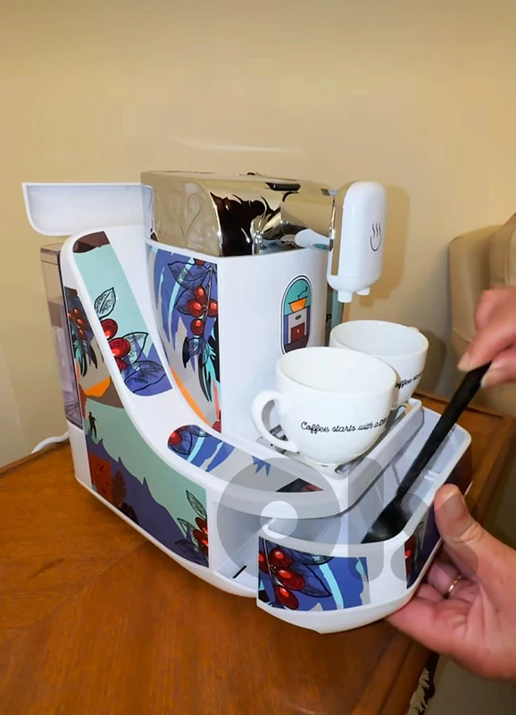 Drop coffee machine