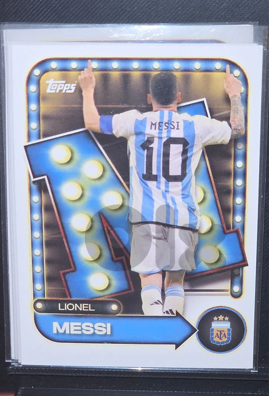 Topps Argentina full 10 card set