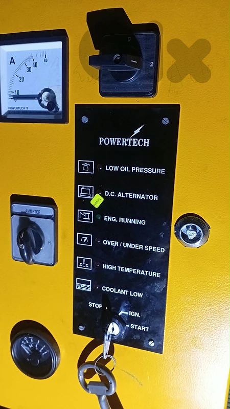 For Sale Used Perkins Diesel Generator – 27 kVA للبيع مولد كهرباء