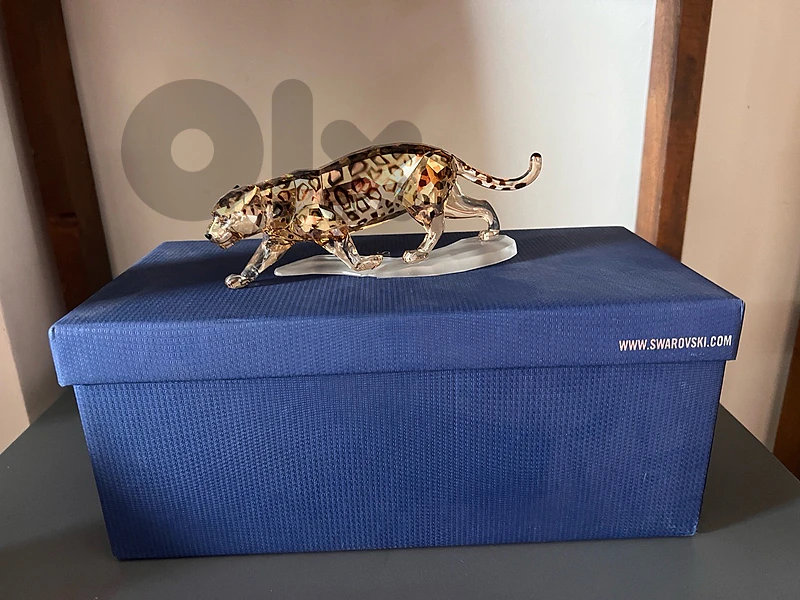 Swarovski Crystal Leopard