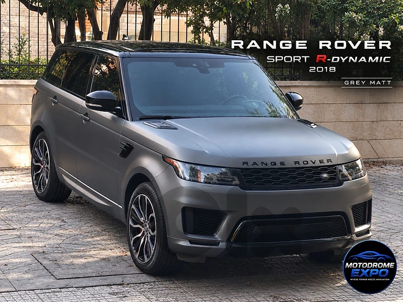 Range Rover Sport 2018 HSE Dynamic GRAY MATT Full Options