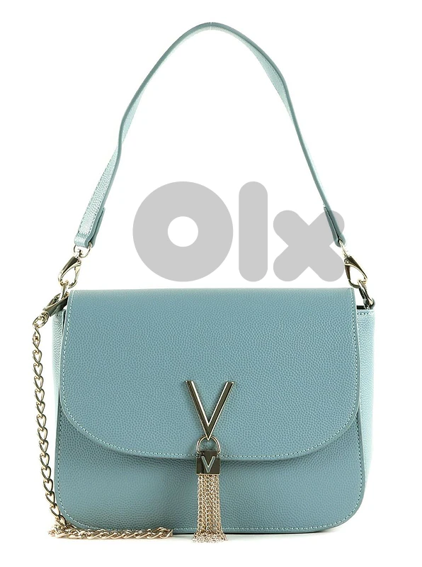 light blue Valentino Divina Shoulder Bag