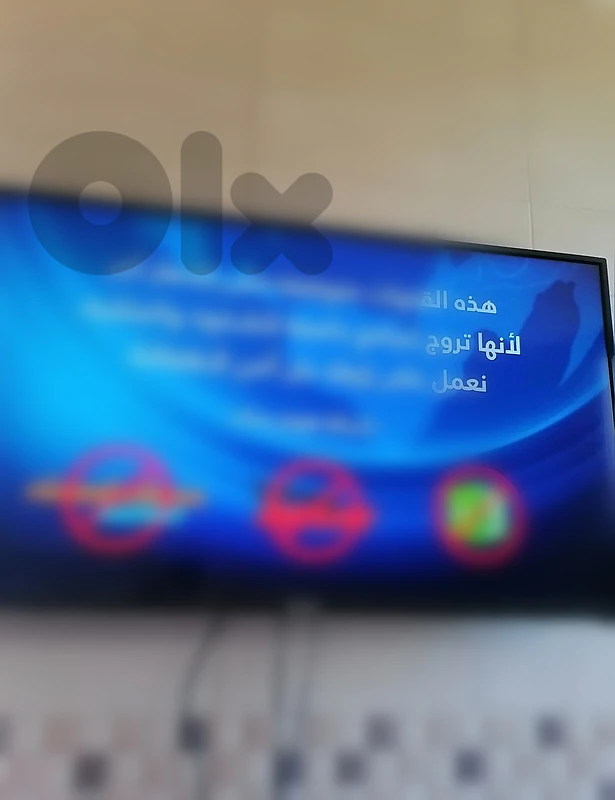 تلفزيون مستعمل شبه جديد