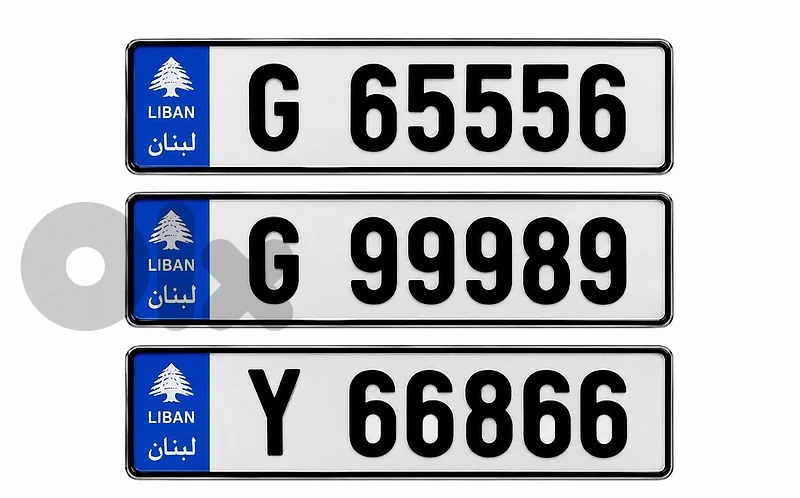 $5500 (5 digit number plate)