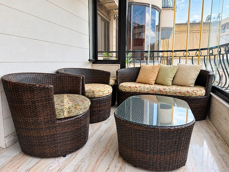 Outdoor Balcony Furniture Set || طقم أثاث خارجي للبلكون