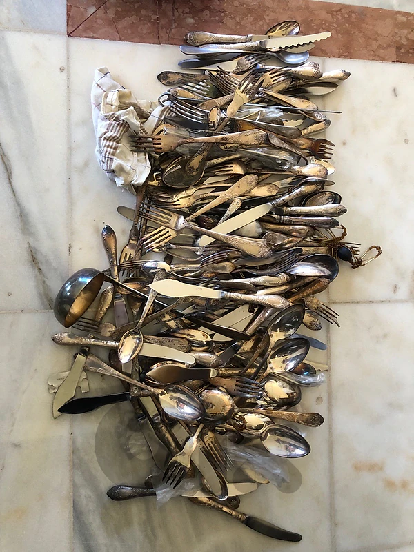 Russian cutlery full set