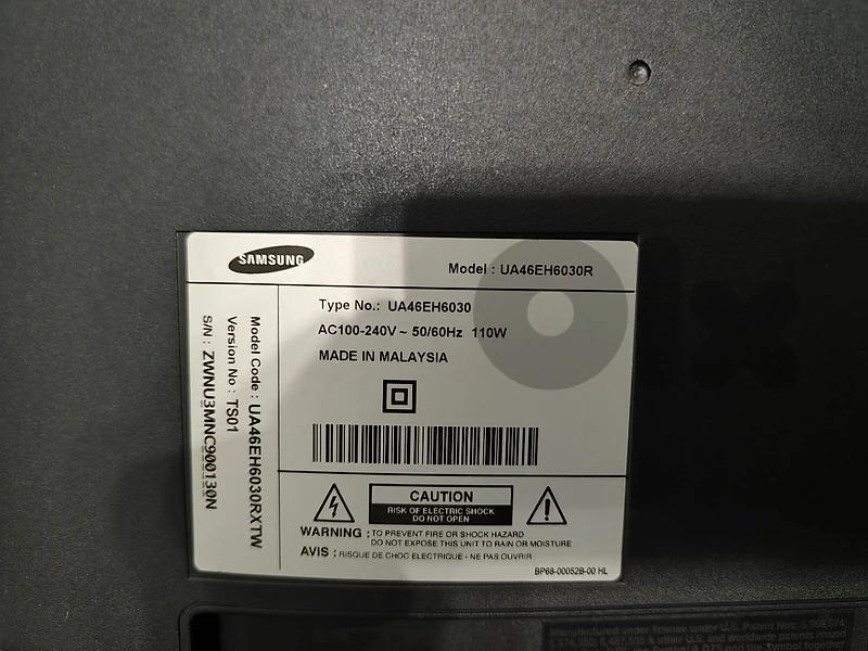 Samsung led 3d 120hz 46 inch full hd