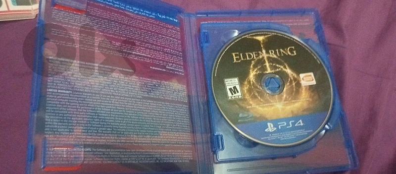 elden ring ps4 in red dead redemption 2 case