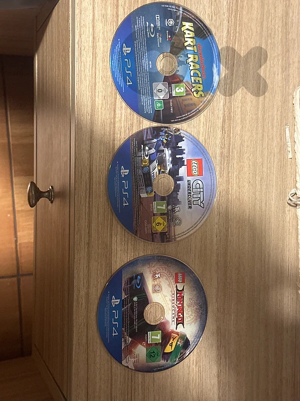 3 PS4 Games Bundle – Naruto, LEGO & Nickelodeon