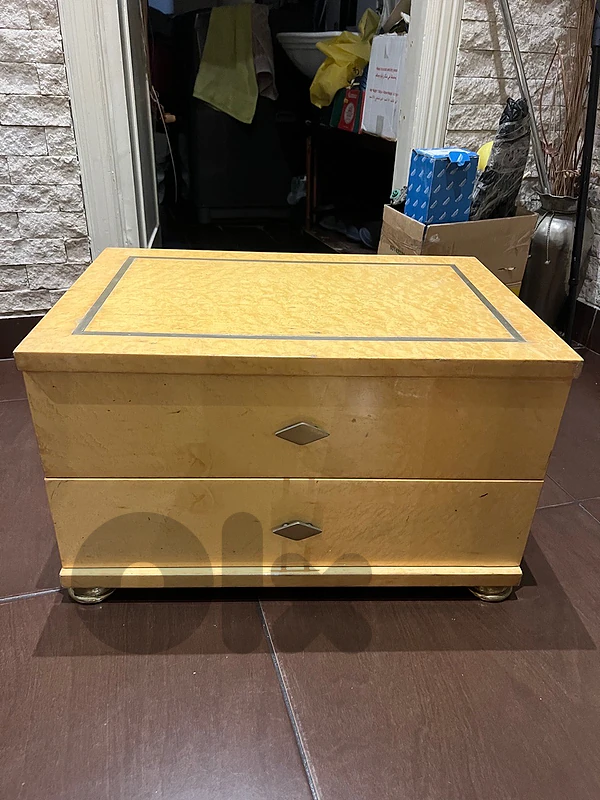 pair Vintage Bedside Cabinets italy 1970's كومود عدد ٢ ولا اروع