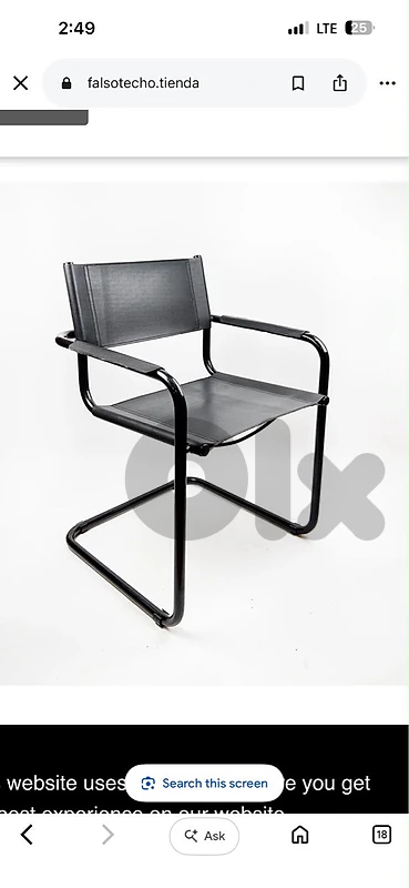 Mid-century Marcel Breuer 6 dining chairs leather original 1000$