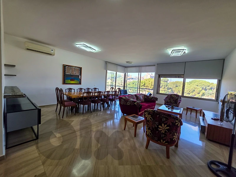 Fully Furnished Apartment in Baouchrieh with Mountain View