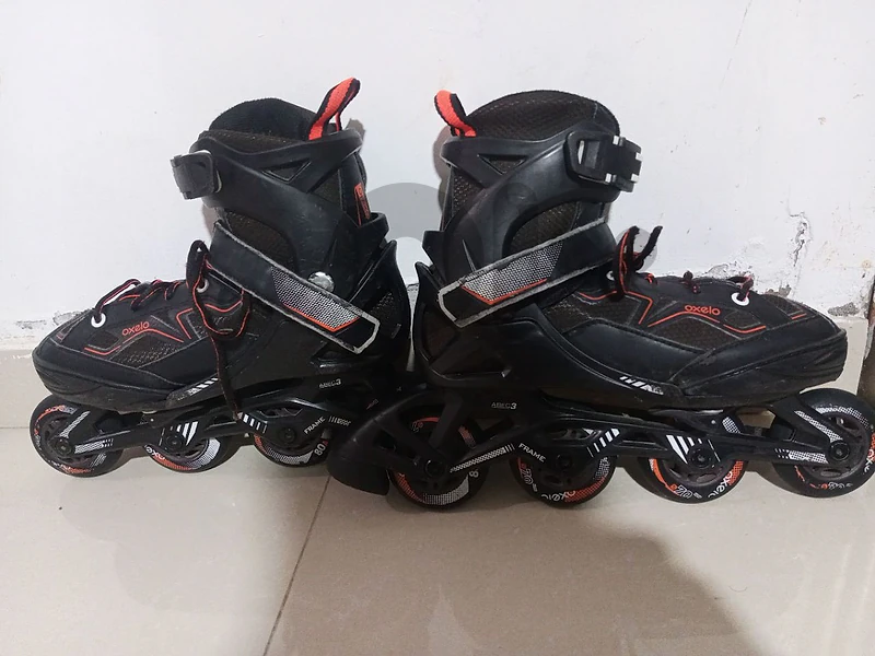 Oxelo MF500 اصلي من Decathlon مع طقم حماية Oxel  استعمال خفيف الموديل