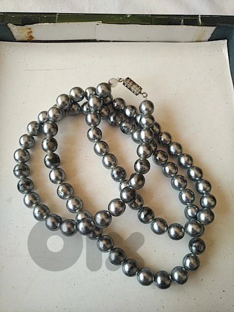 Old grey pearls necklace - Not Negotiable
