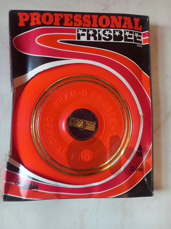 Wham-O Professional vintage Frisbee Still In Original Packaging!