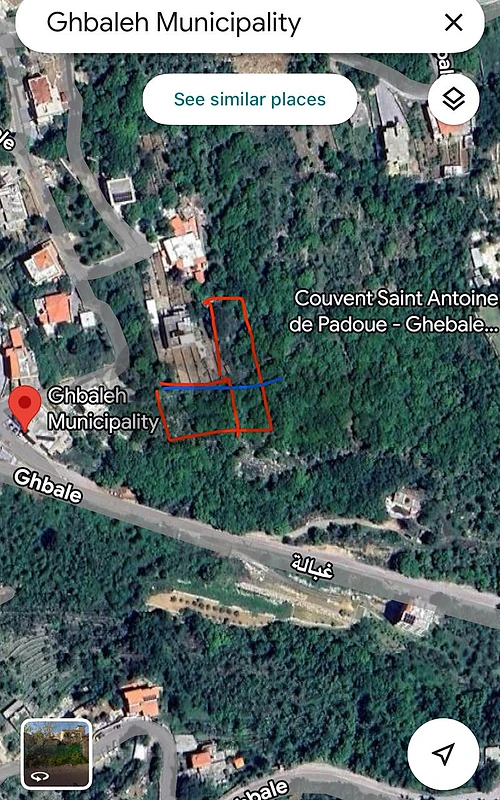 Land for sale in Ghbeleh أرض للبيع في غبالة