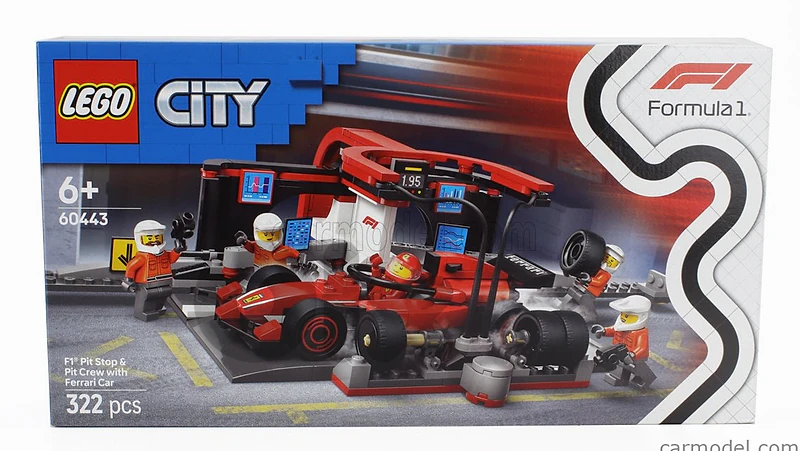 F1 Pit Stop and Pit Crew Lego Kit.