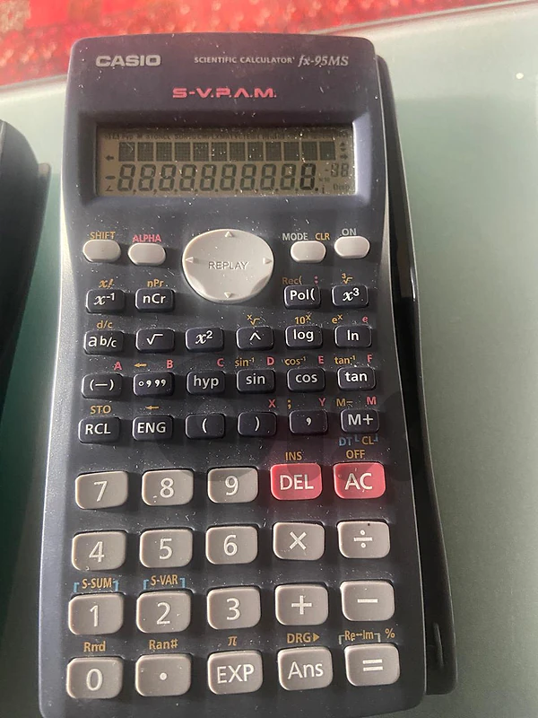 scientific calculator fx 100MS