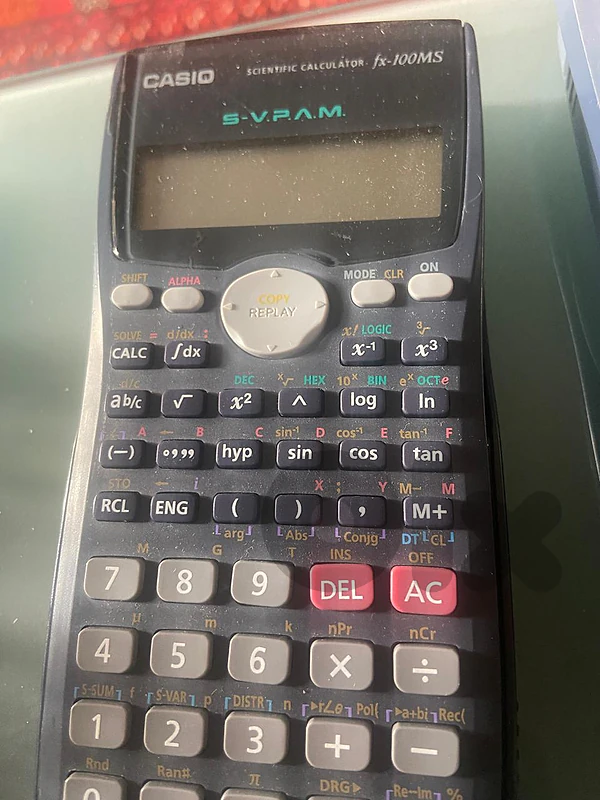 scientific calculator fx 95 MS