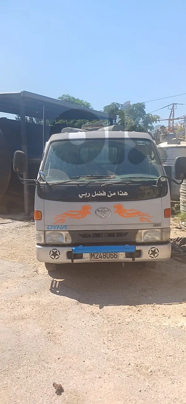 water tanker van for sale with 2 tanks in good condition