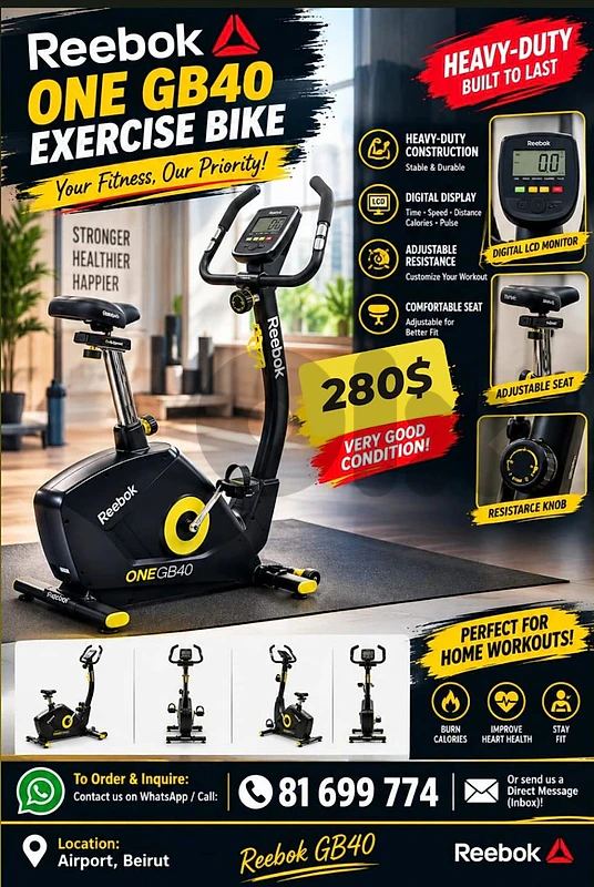 rebook GB40 bike heavy duty