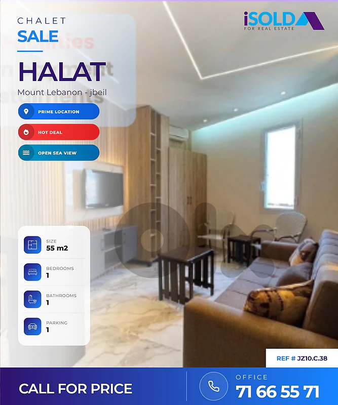 Payment facilities, Furnished Chalet +sea view 4 sale in Halat-Jbeil Payment facilities, Furnished Chalet +sea view 4 sale in Halat-Jbeil