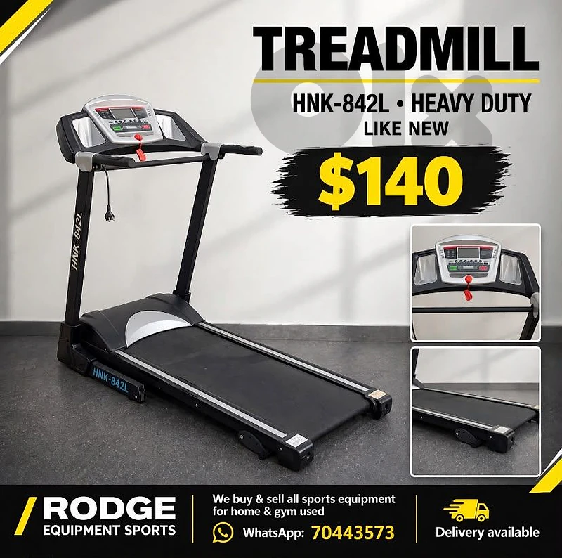Treadmill like new heavy duty