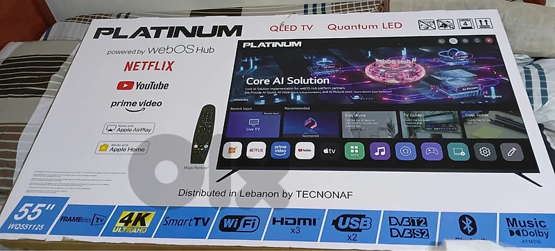 tv for sale kiloun bi 1000$