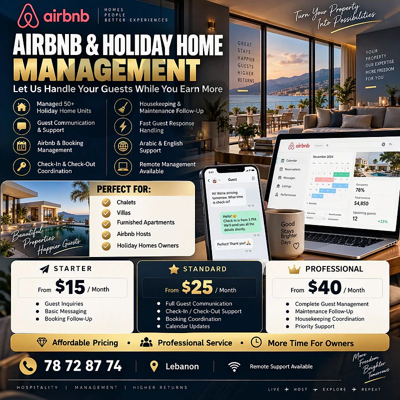 HOLIDAY HOMES OPERATIONS SPECIALIST