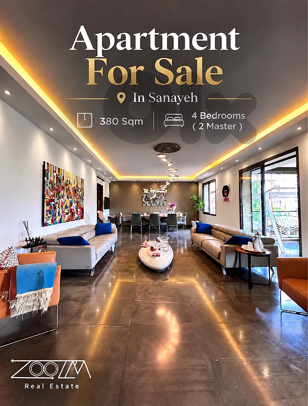 Luxury Apartment For Sale In Sanayeh