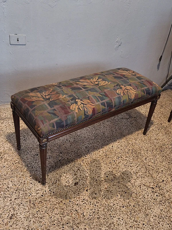 french antique bench
